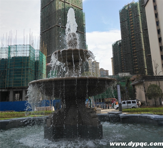 城市社区景观营造典范 - 四川隆昌隆城一号小区水景工程