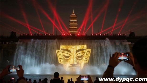 ​科技与艺术的共舞 - 沉浸式水幕喷泉如何打造城市夜游经济新地标