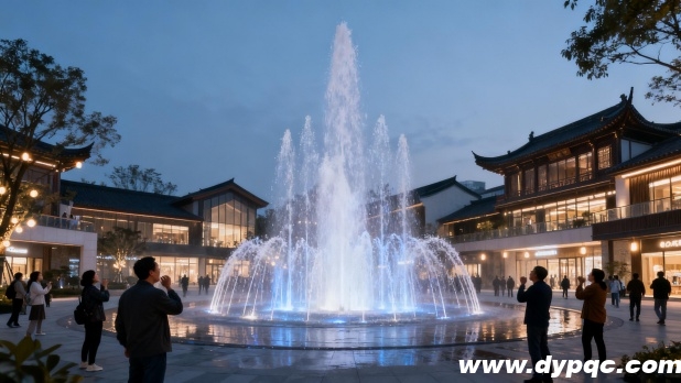 融合科技与景观的互动体验 - 声控呐喊喷泉：打造网红旅游打卡新地标