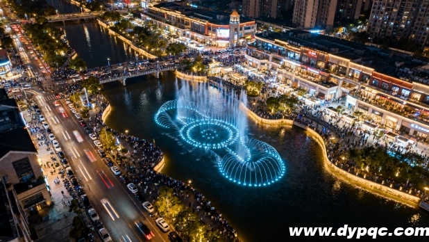 揭秘艺术与科技的完美融合 - 河道音乐喷泉如何打造城市文旅新地标？