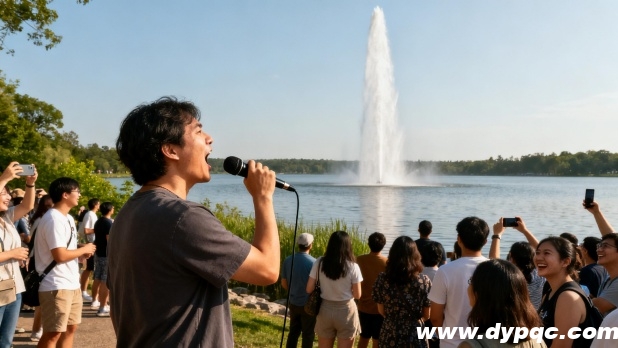 景区互动项目少？呐喊喷泉一招引爆人气，原理、效益与专业安装全解析