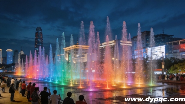 城市夜色中的璀璨明珠 - 喷泉如何重塑现代城市景观与夜间经济