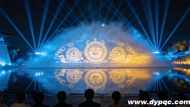 文旅景区夜间沉浸式水秀表演