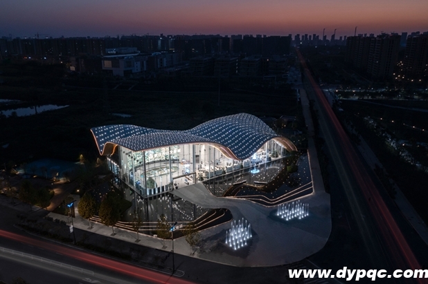 生态科技融合的文旅地标典范 - 湖北武汉万达文旅城展示中心水景工程