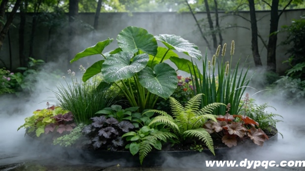 雾森对耐阴植物的滋养作用